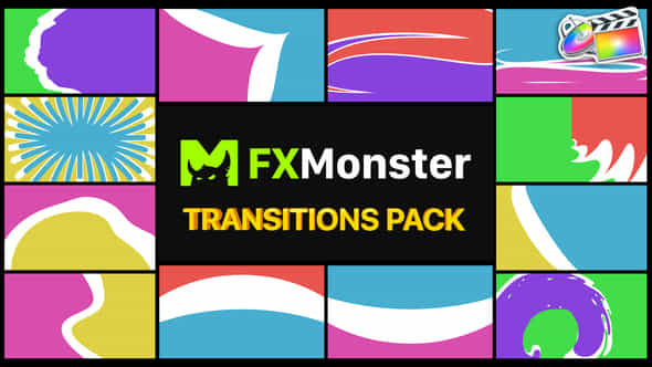 Colorful Transitions Pack - VideoHive 26721116
