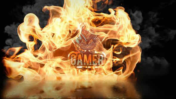 Fire Explosion Logo - VideoHive 52705163