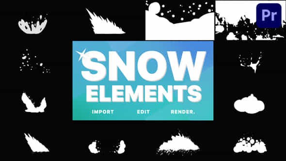Snowy Elements - VideoHive 29621300