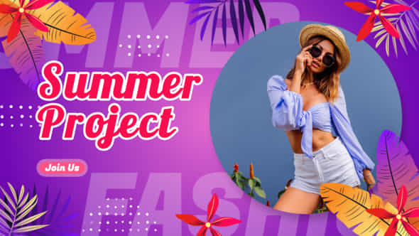 Summer Fashion Promo - VideoHive 46147671