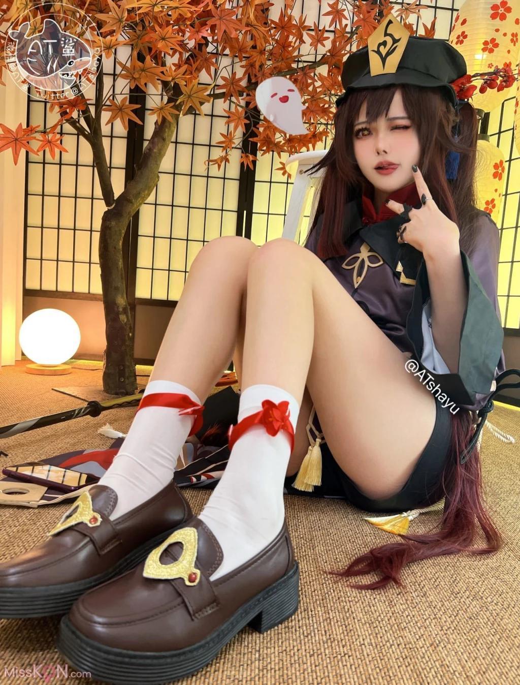 Coser@AT鲨: 原神 胡桃 (75 photos)(30)