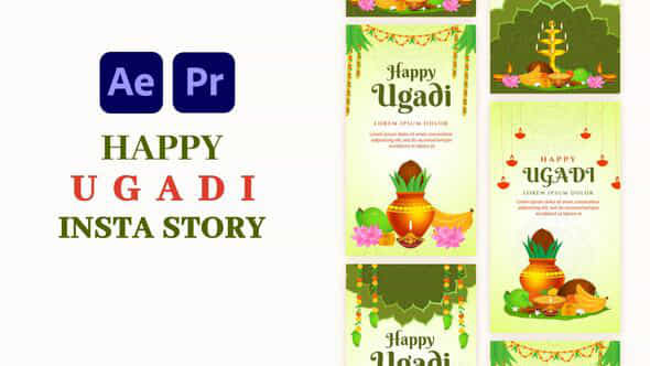 Happy Ugadi Instagram Story - VideoHive 57271413