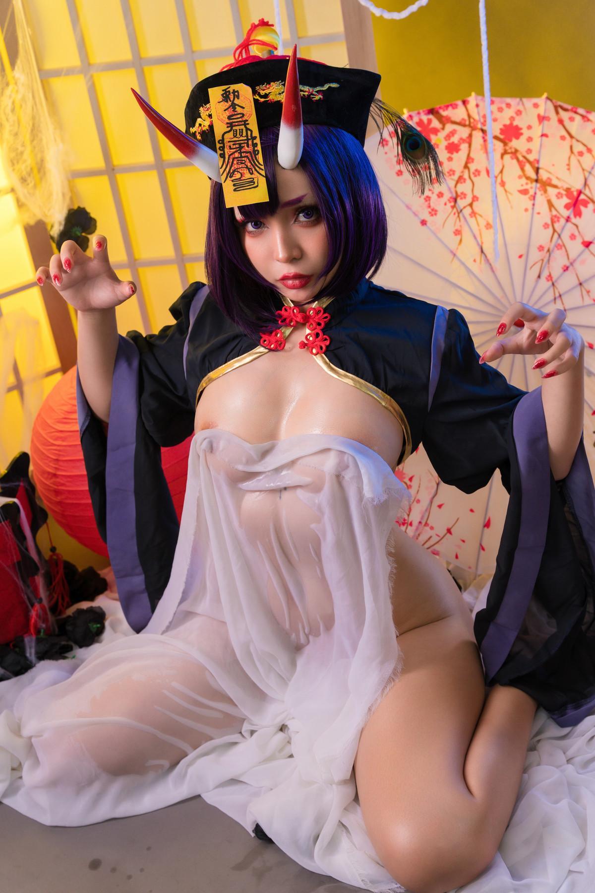 Cosplay Umeko.J Shuten Douji Jiangshi Set.02(31)