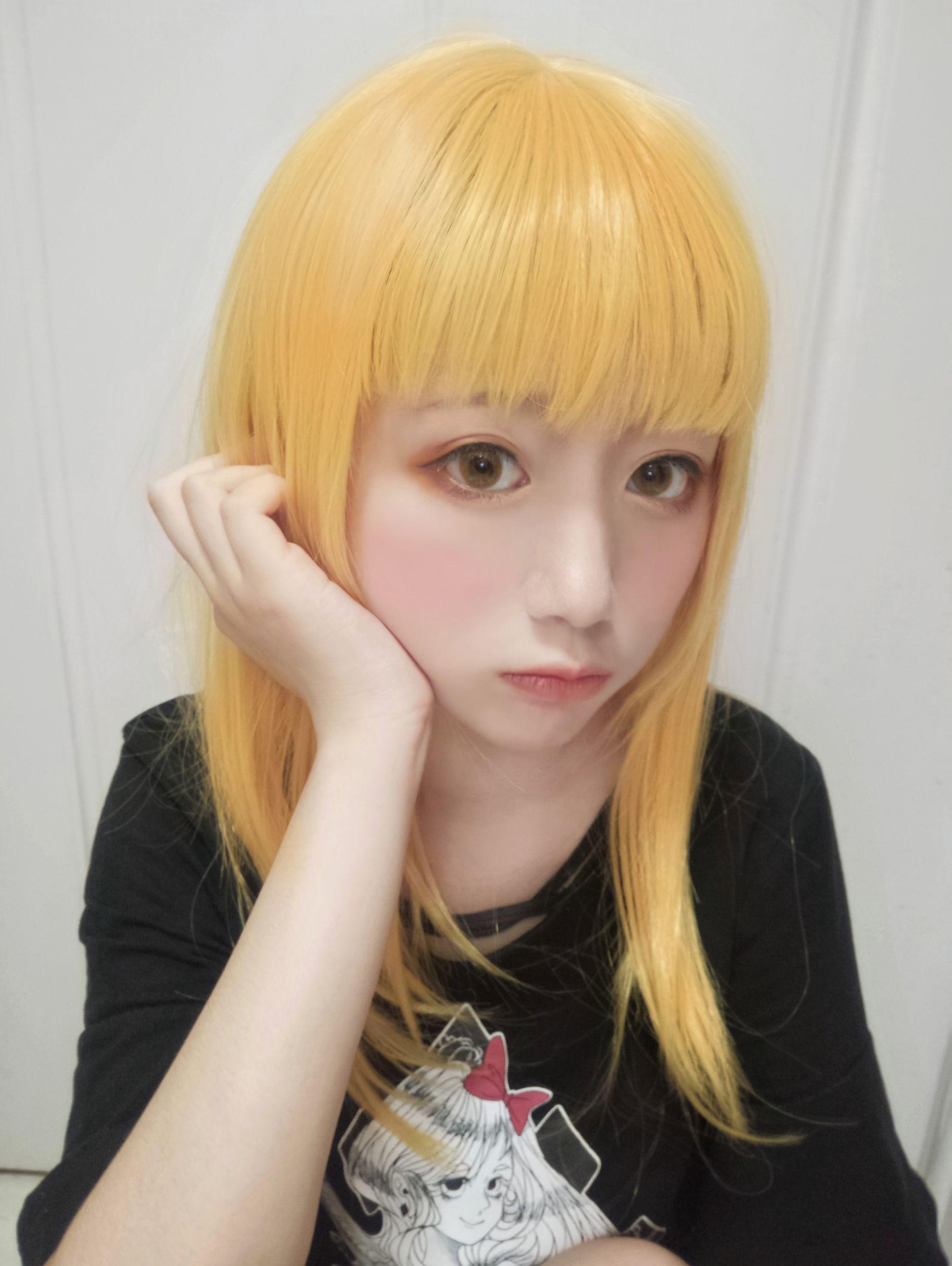 [Cosplay] 动漫博主弦音sic – 黄头发妹妹(6)