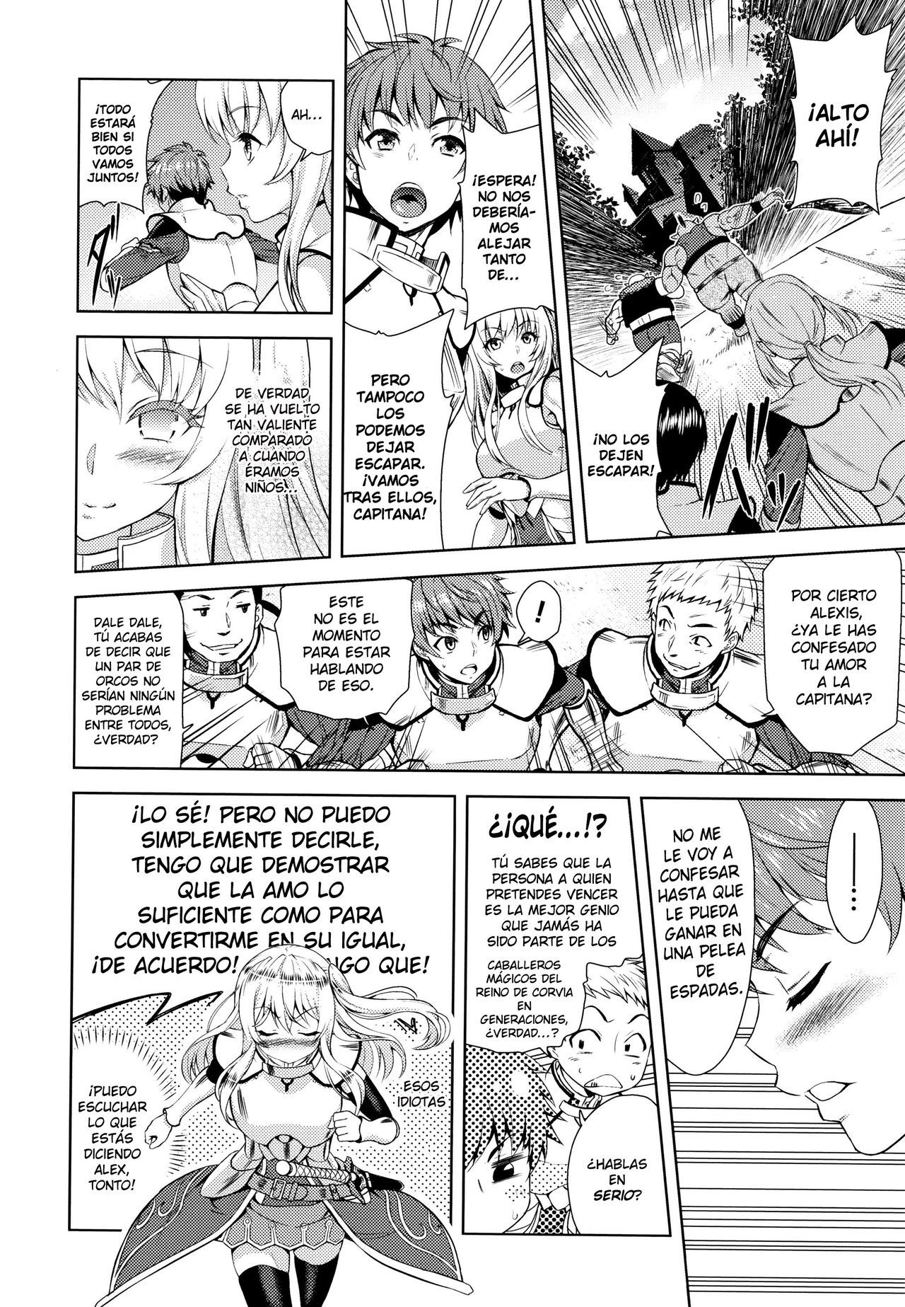 [Yamada Gogogo] Erona -Orc no Inmon ni Okasareta Onna Kishi no Matsuro-  Erona -La Caída de una Hermosa Guerrera Maldecida con la Lasciva Marca de un Orco + Epílogo [Spanish] {meiwow + k