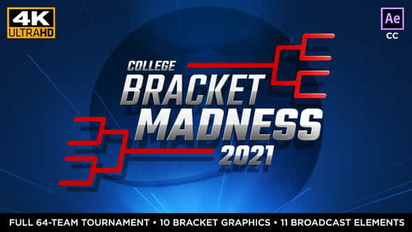 College Basketball Bracket Madness | - VideoHive 19575091
