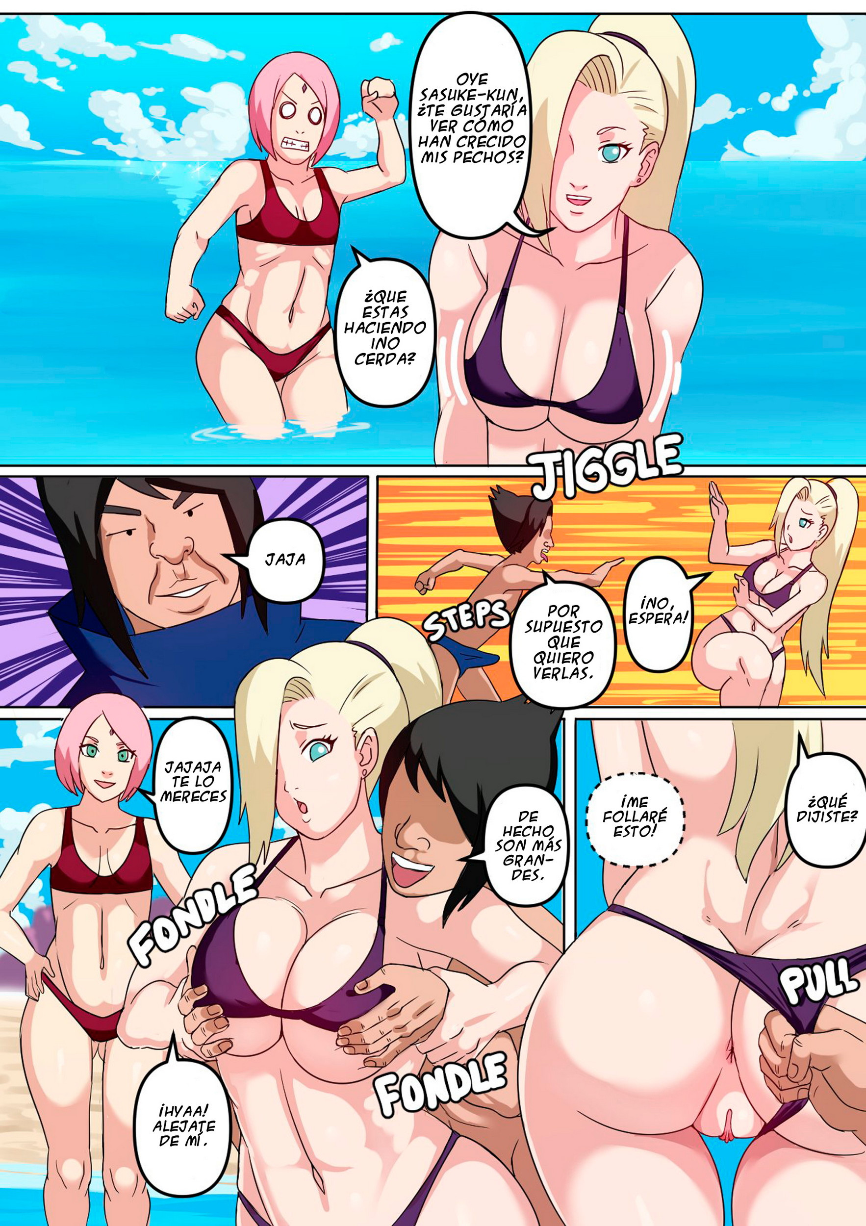 [Pink Pawg] Tsunade & Ino Double Trouble - 15