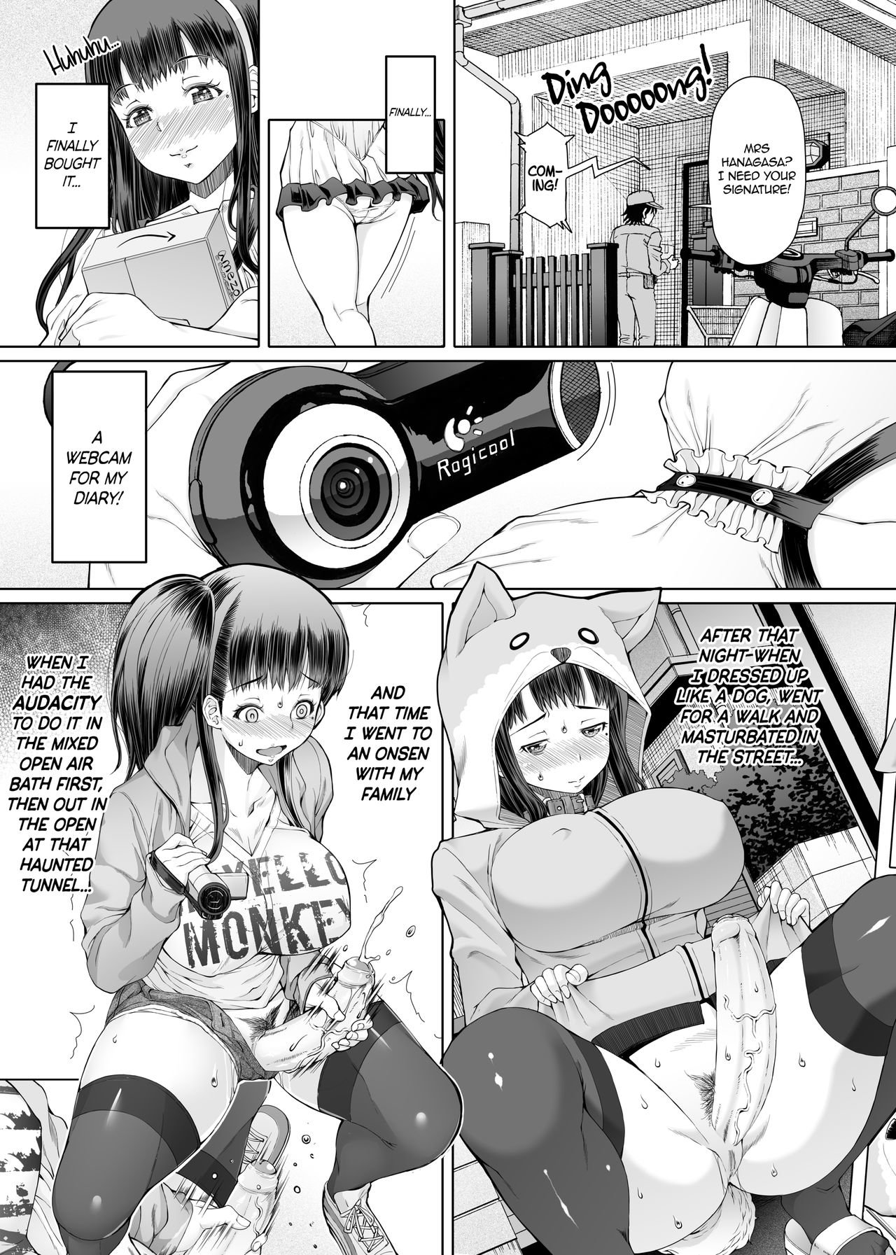 Futa Ona - A Certain Futanari Girl Masturbation Diary Ch6 - 1