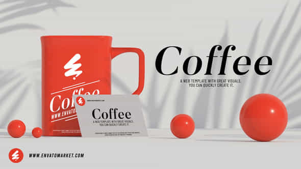 Coffee Logo - VideoHive 58987535