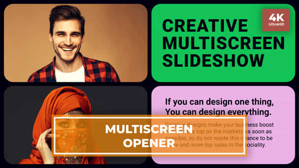 Multiscreen Opener - VideoHive 49290061