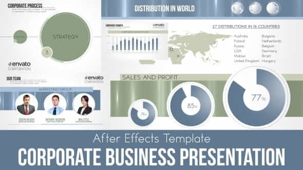 Corporate Business Presentation - VideoHive 10584314