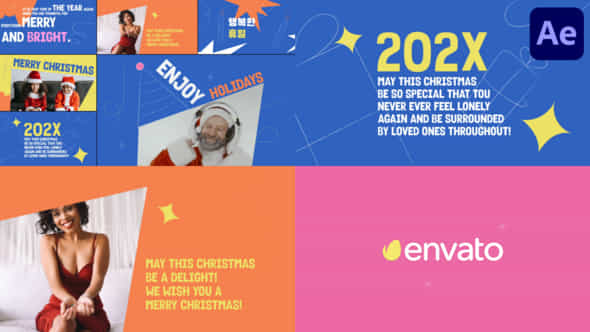 Christmas Slides For After Effects - VideoHive 49621158