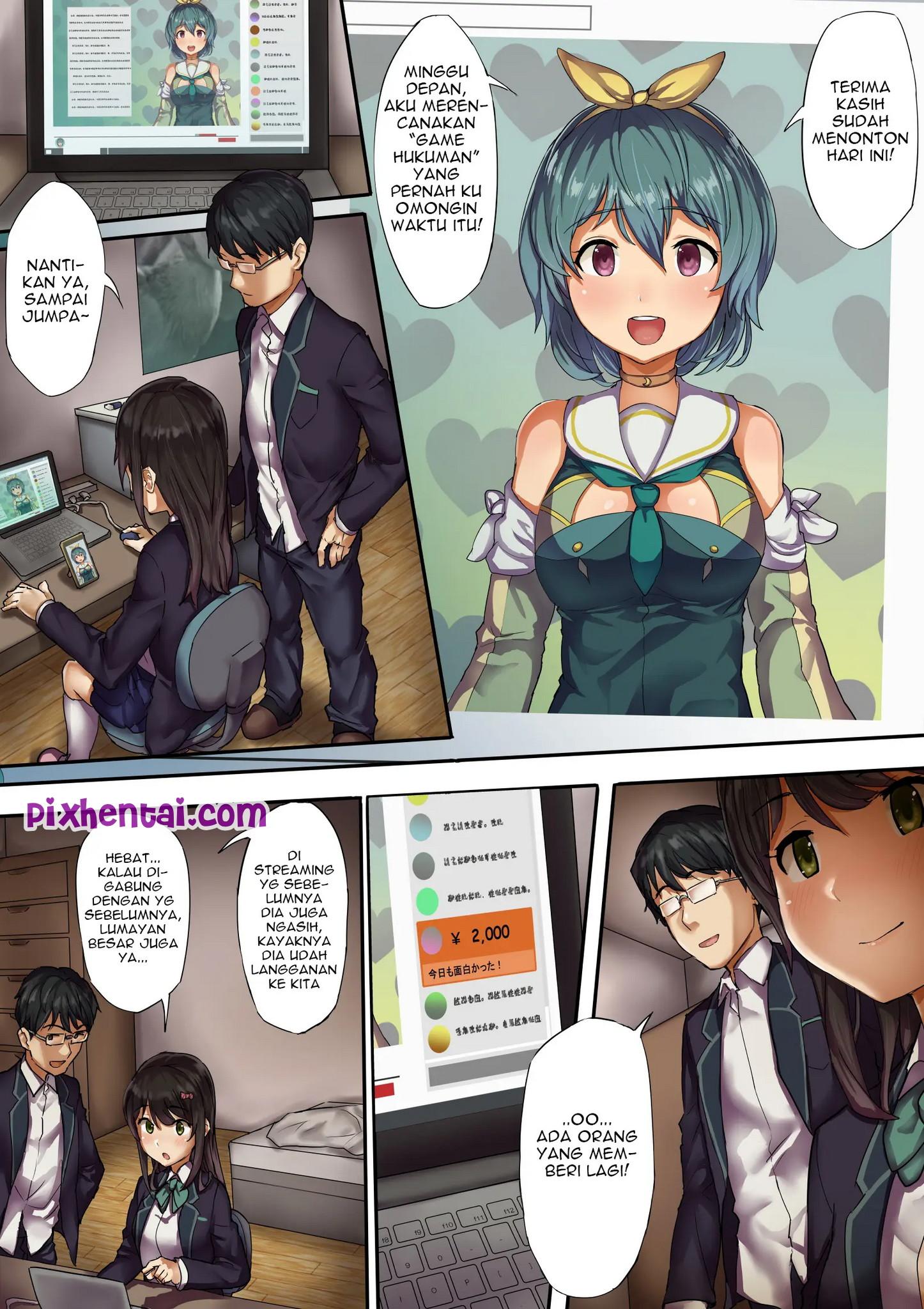 Komik Hentai Netorare During Live Streaming Manga XXX Porn Doujin Sex Bokep 02