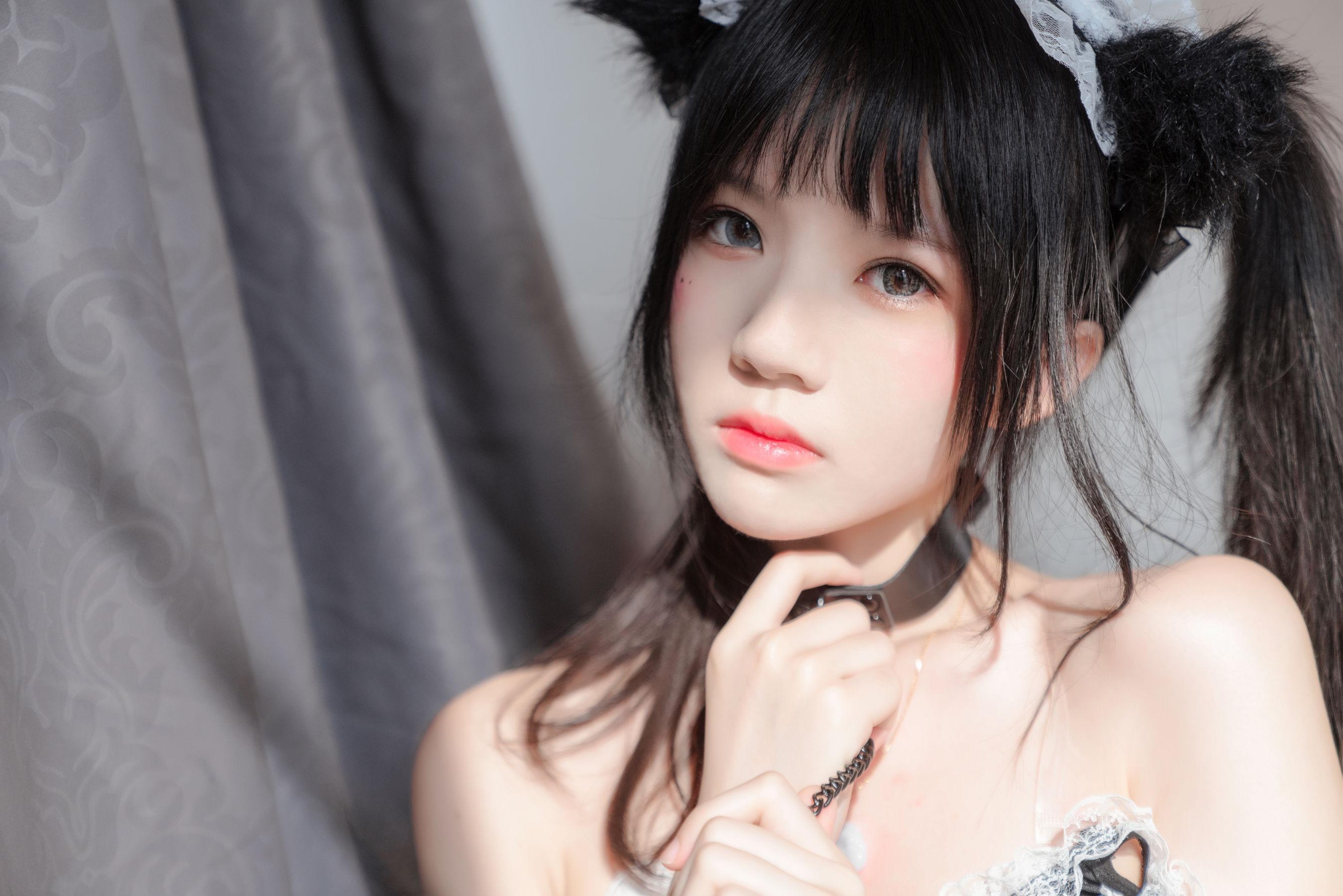 [美女Coser] 桜桃喵 《黑猫妹抖》 写真集(21)