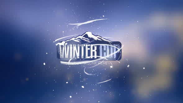 Winter Snow Logo - VideoHive 41961932