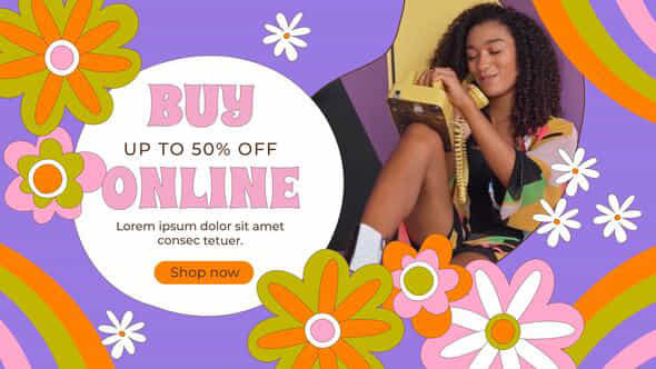 Floral Fashion Sale - VideoHive 57934688