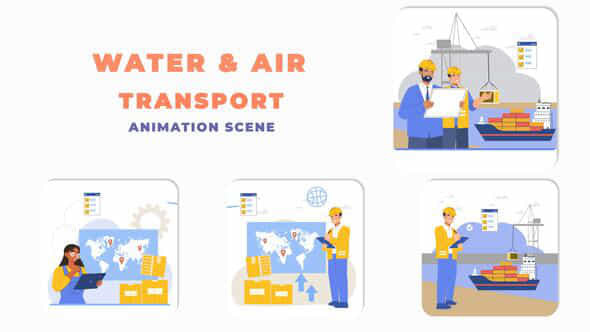 Water and Air - VideoHive 43805054