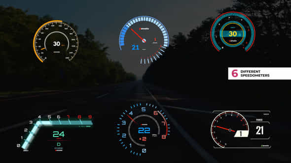 Speedometer Pack 3 - VideoHive 58903014