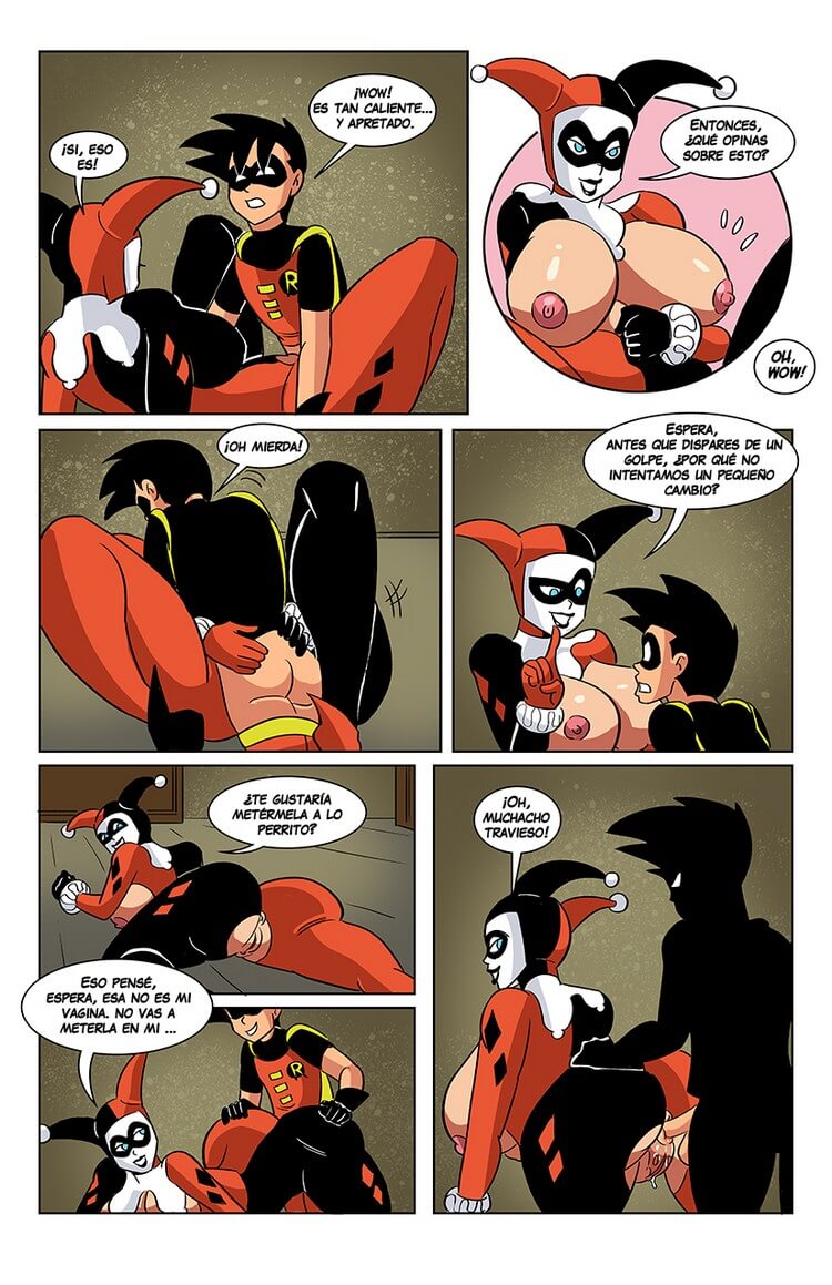 Harley and Robin Comic Porno - 4