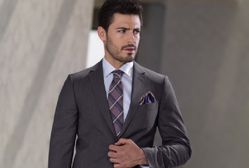 MALE MODELS IN SUITS: PEDRO STOLZ for EMILIO GUIDO