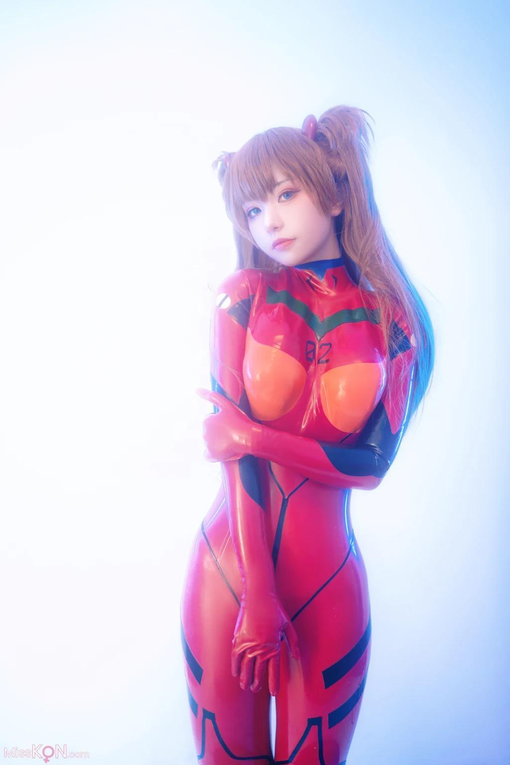 Coser@爆机少女喵小吉 (Nekokoyoshi): 明日香 人类补奸计划 (80 photos )(1)