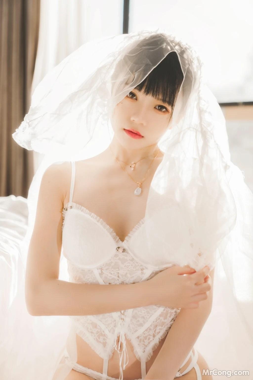 Coser@桜桃喵 Vol.148: 白紗糖 (69 photos)(53)