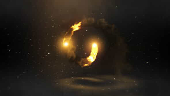 Fire Explosion Logo - VideoHive 37768556