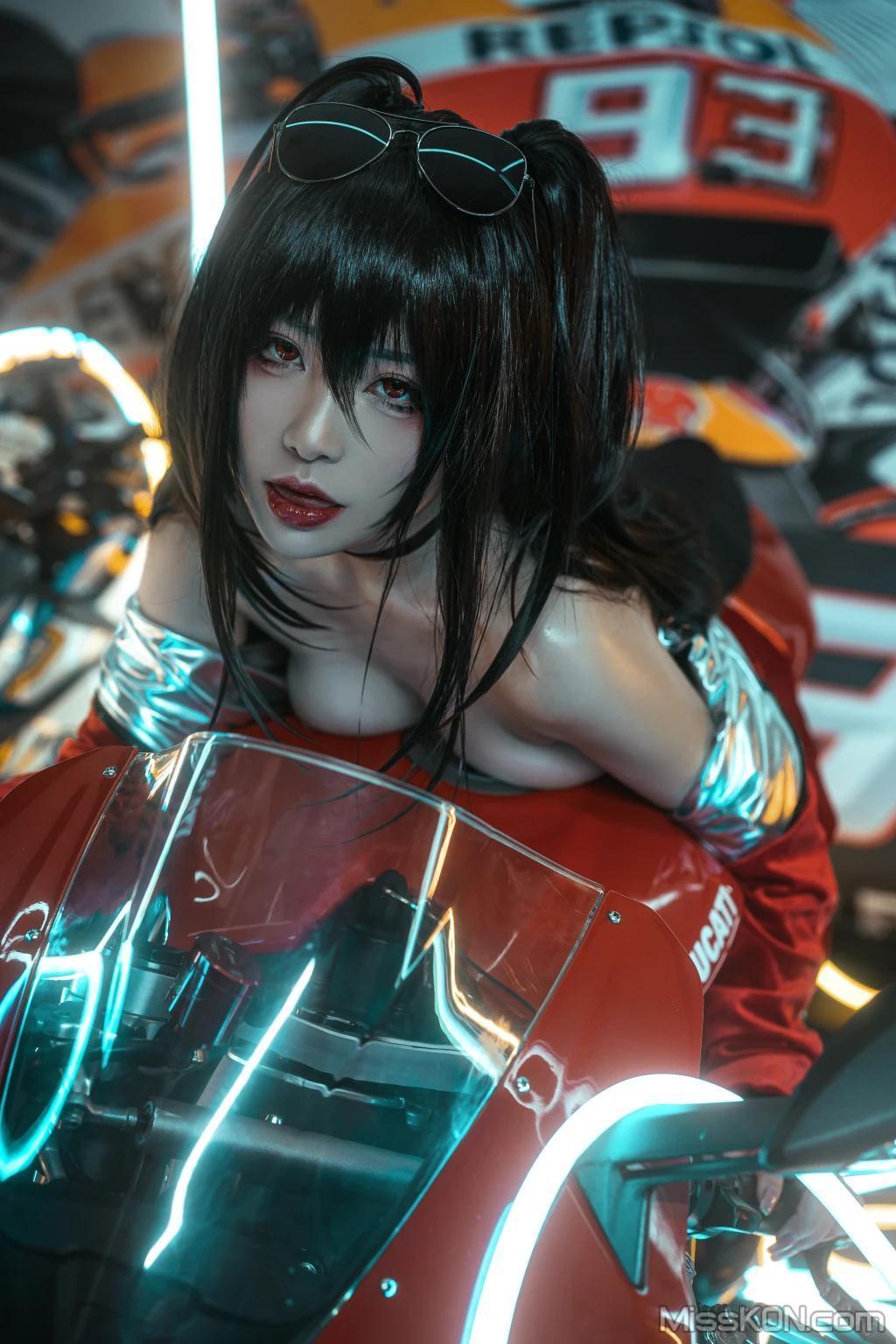 Coser@爆机少女喵小吉 (Nekokoyoshi): 碧蓝航线-大凤 (31 photos )(15)