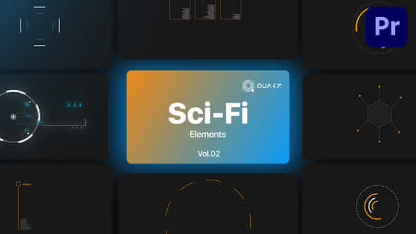 Sci-Fi UI Elements - VideoHive 46898371