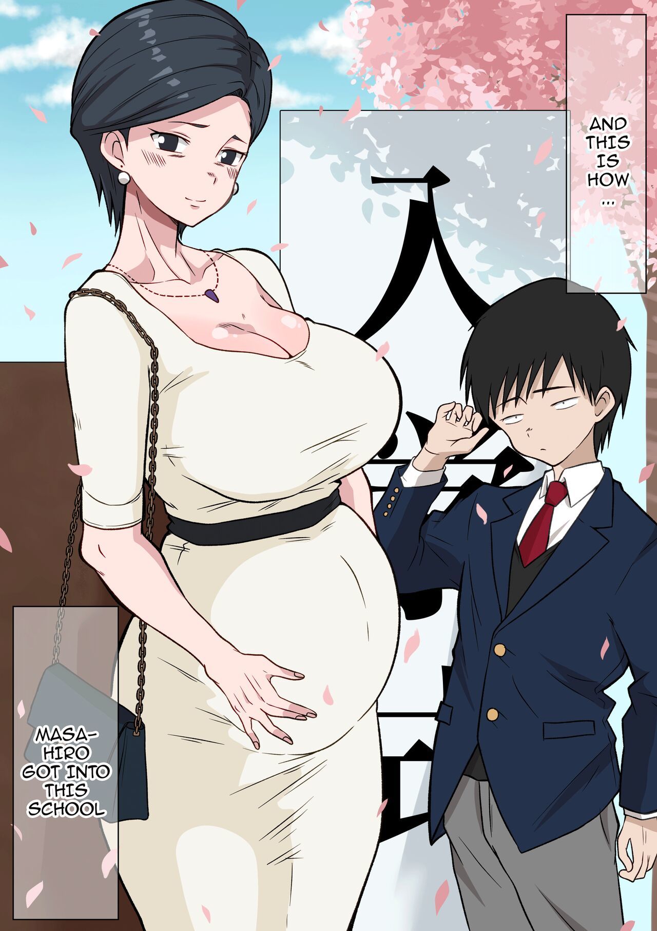 [Danpacino] Ojuken Mama no Netorare Uraguchi Nyuugaku  A Helicopter Mom’s Shady School Entrance Netorare Bribe [English] {Doujins.com}