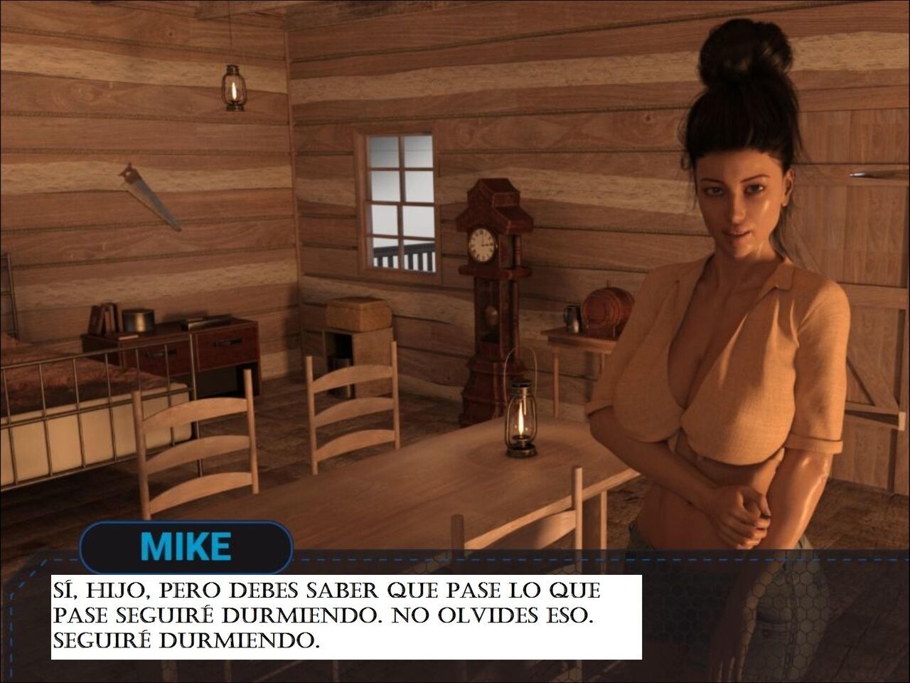 [lewdlab] Mother, burning desire #3 [Spanish] [Mexicano AnonimoPoringa]