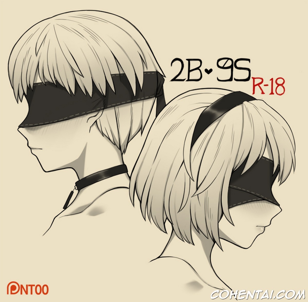 2B 9S (Nier:Automata) xxx comics manga porno doujin hentai español sexo 