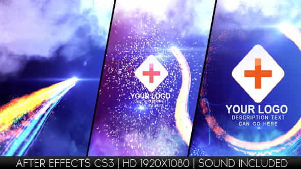 Light Streak Logo Reveal - VideoHive 1537491