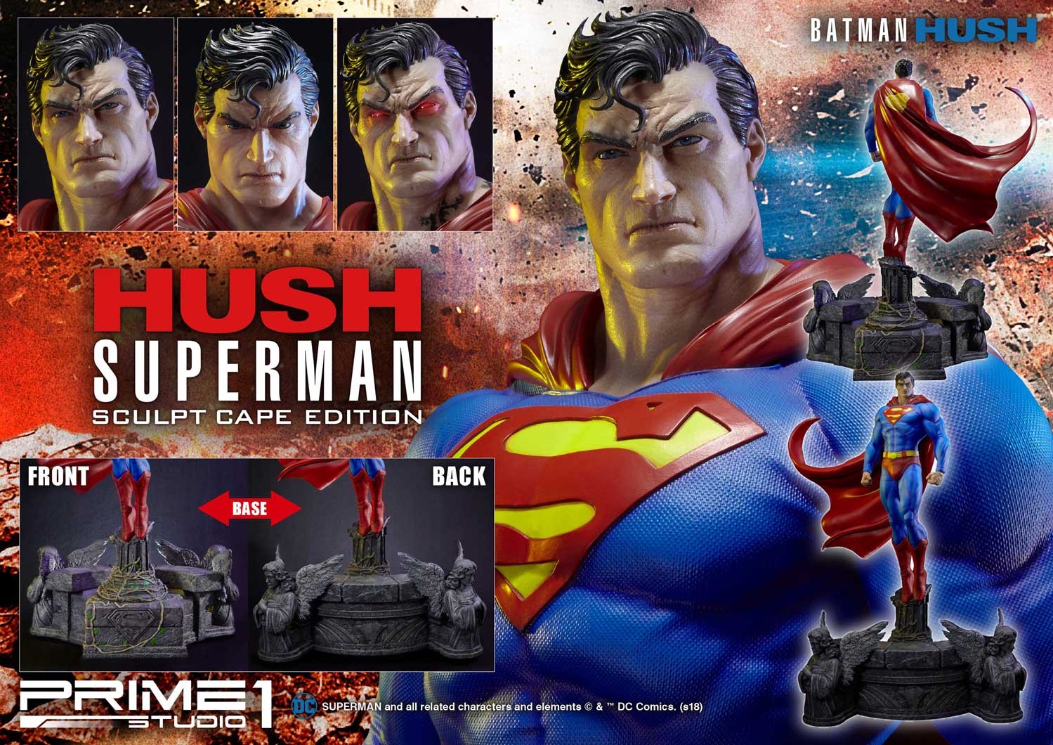 Superman 1/3 (Batman Hush) - Sculpt Cape Edition / Museum Masterline (Prime 1 Studio) B1sgvy4N_o