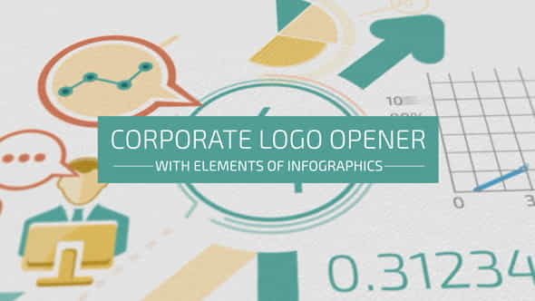 Corporate Logo Opener With Elements - VideoHive 17208550