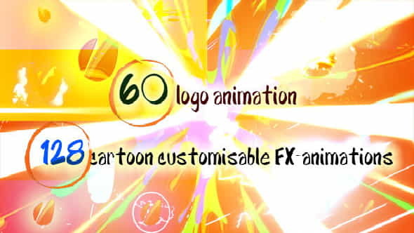 60 Quick Cartoon Logo Reveal Pack &128 Cartoon FX in 9 Packs | Miscellaneous - VideoHive 13026904