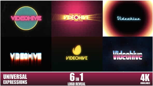 80s Logo Reveal - VideoHive 28431572