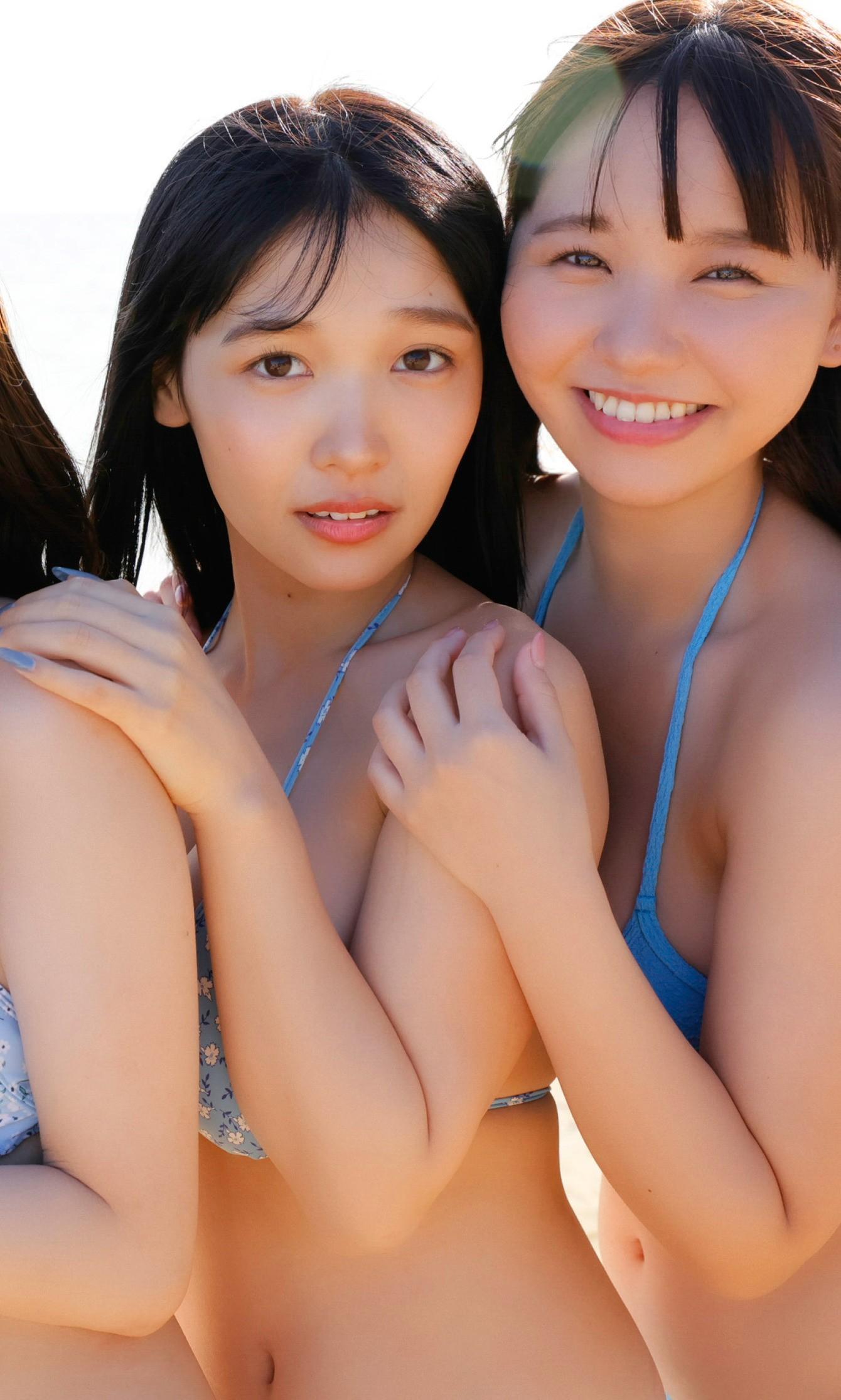 桑島海空 大熊杏優, 週プレ Photo Book 「seju4姉妹」 Set.02(3)