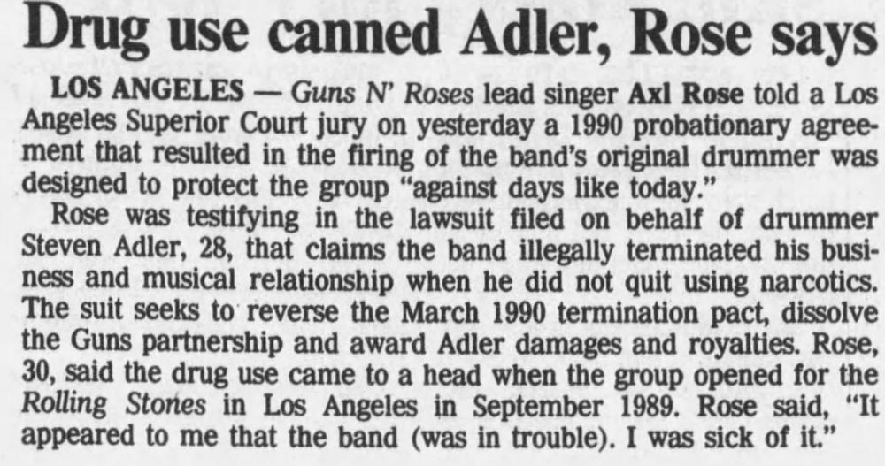 1993.08.24 - L.A. Daily News/Reno Gazette/The Tennessean - Reports on the Adler Vs GN'R trial EtnQkZ0Z_o