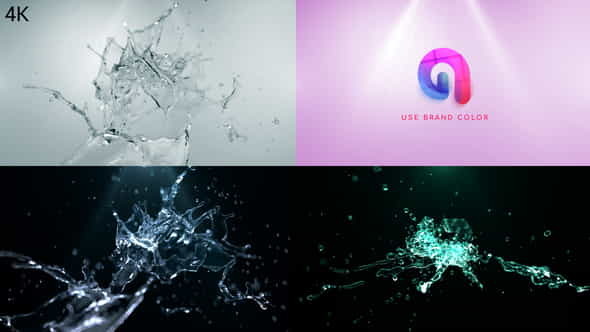 Water Splash Logo Reveal 2 - VideoHive 25518227