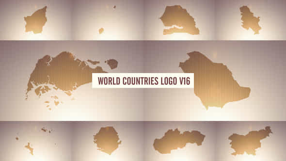 World Countries Logo - VideoHive 39001903