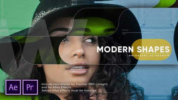 Modern Shapes Universal Slideshow - VideoHive 31832672
