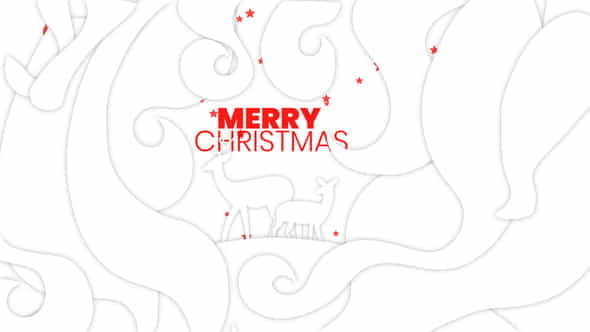 Christmas Santa Logo - VideoHive 41460220