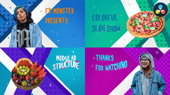 Colorful Cartoon Slideshow - VideoHive 38230347