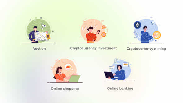Cryptocurrency Investment - VideoHive 44739998