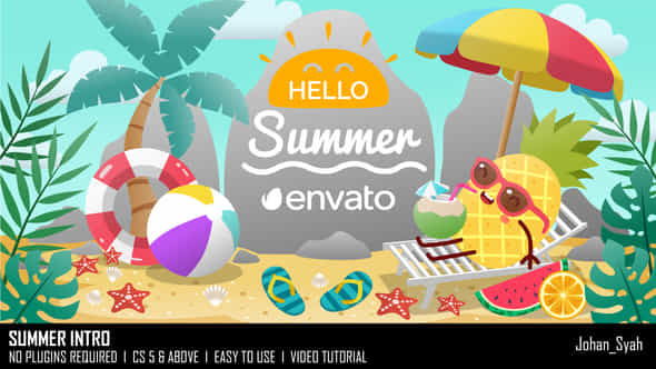 Summer Intro - VideoHive 52903821