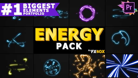 Hand-Drawn Energy Charges | Premiere - VideoHive 25426535