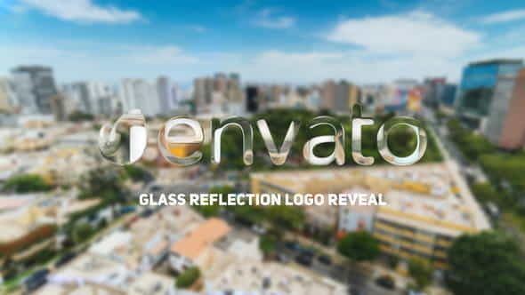 Glass Reflection Logo Reveal - VideoHive 23418818