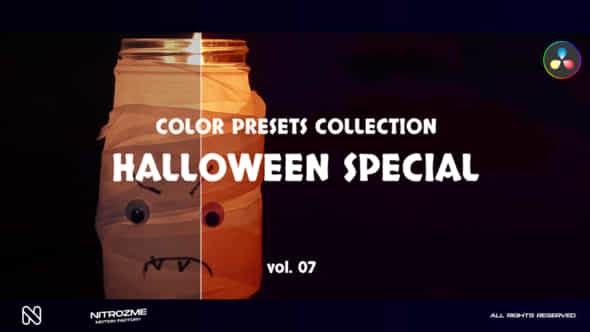 Halloween Special Lut Vol 07 For Davinci Resolve - VideoHive 48556712