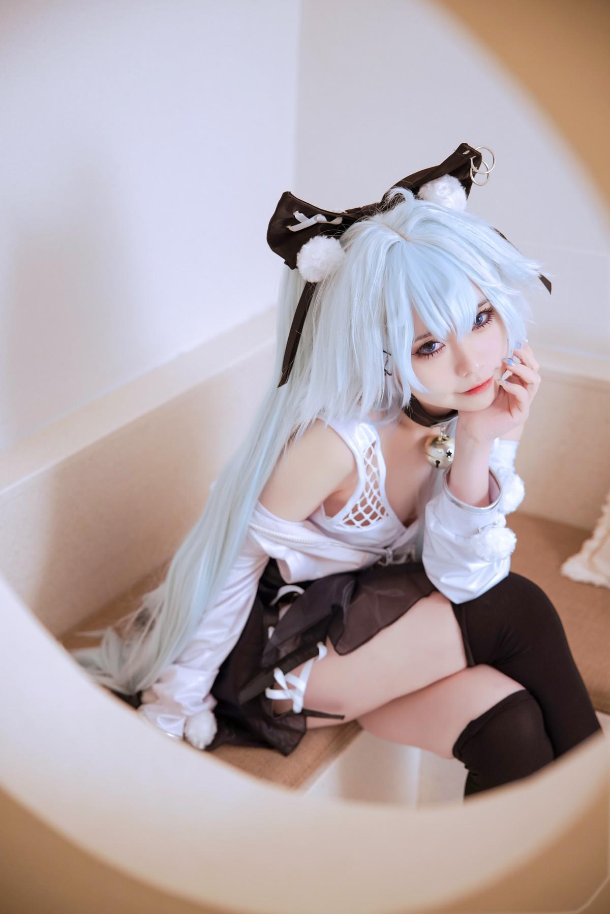 Cosplay G44不会受伤 芙洛伦白情(20)